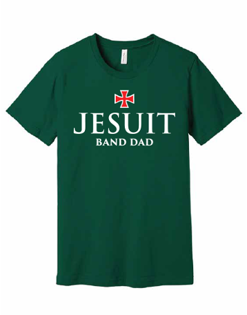 Band Bella + Canvas Dark Gren Band Dad T-Shirt